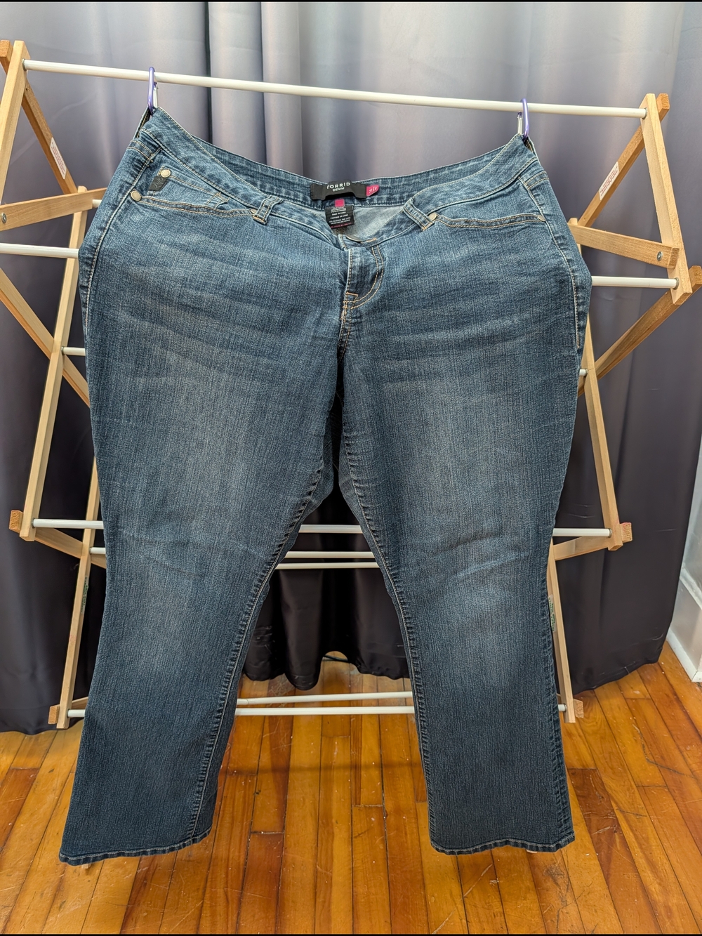 Torrid Medium Blue Bootcut Jeans
